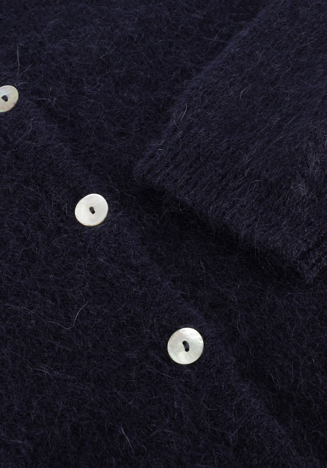 Dunkelblau STUDIO ANNELOES Pullover BIBI MOHAIR CARDIGAN - large