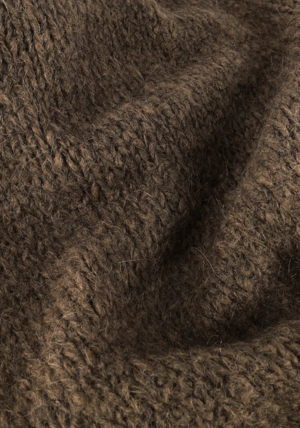 Taupe KNIT-TED Strickjacke BECKY - large