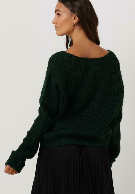 Grüne SIMPLE Pullover SASCHA V KNIT-MOHAIR-22-3 - large
