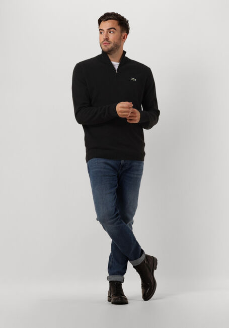 Schwarze LACOSTE Pullover 1HA1 MEN SWEATER - large