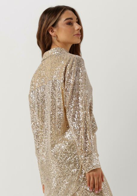 Goldfarbene SECOND FEMALE Blusen SHINE ON BLOUSE - large
