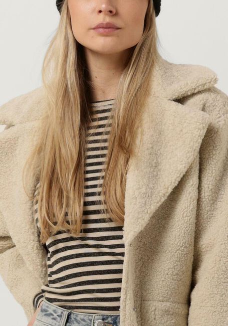 Ecru KNIT-TED Teddy-Jacke NICOLA JACKET - large