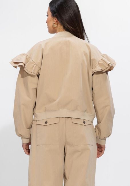 Braune SUMMUM Jacken BOMBER COTTON BLEND - large