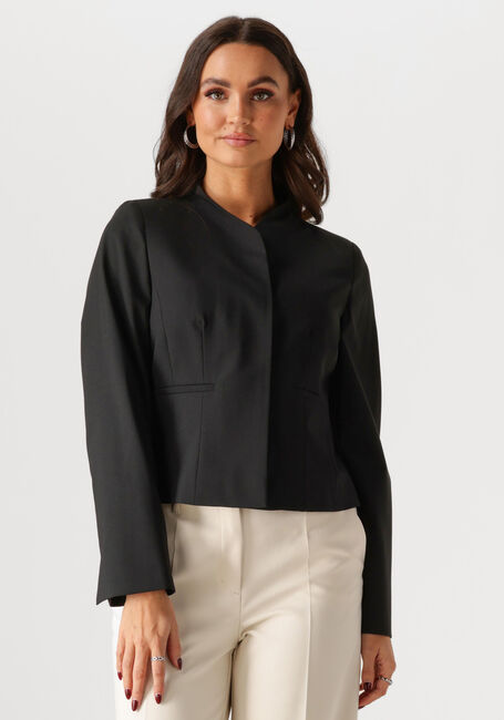 Schwarze SELECTED FEMME Blazer SLFELOISE LS HIGH NECK FITTED BLAZER - large