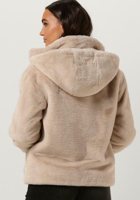 Ecru MOSCOW Fake-Fur-Jack 08-08-EVELYN-1 - large