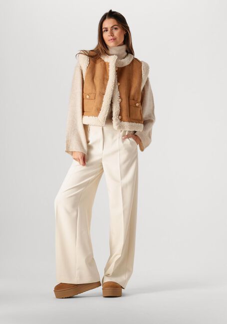 Camelfarbene SUNCOO Gilet DIDO - large