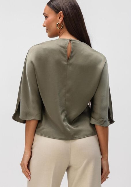 Olive NEO NOIR Pullover LIORA HEAVY SATEEN BLOUSE - large