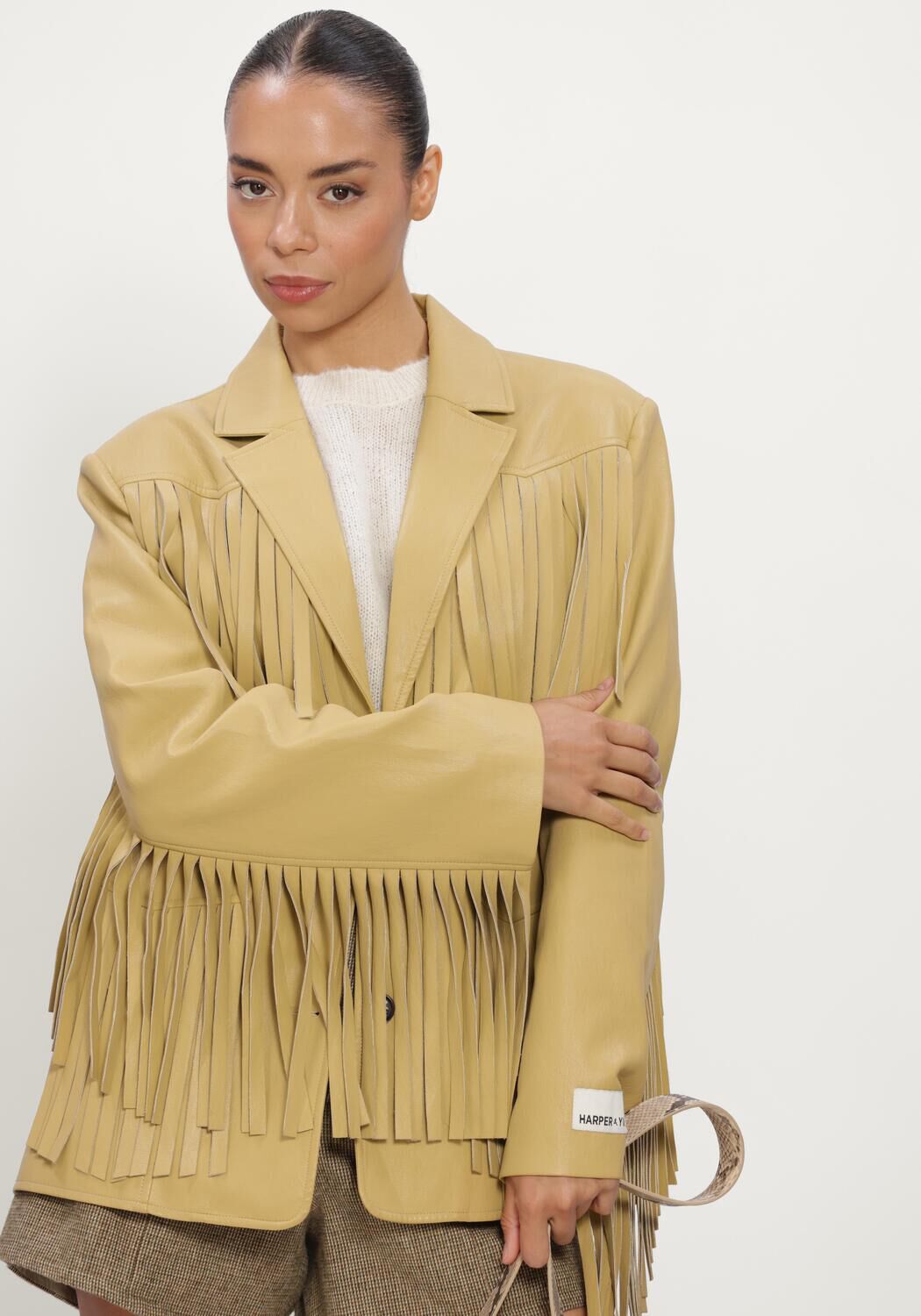 Camelfarbene HARPER & YVE Blazer CASEY-BL - large
