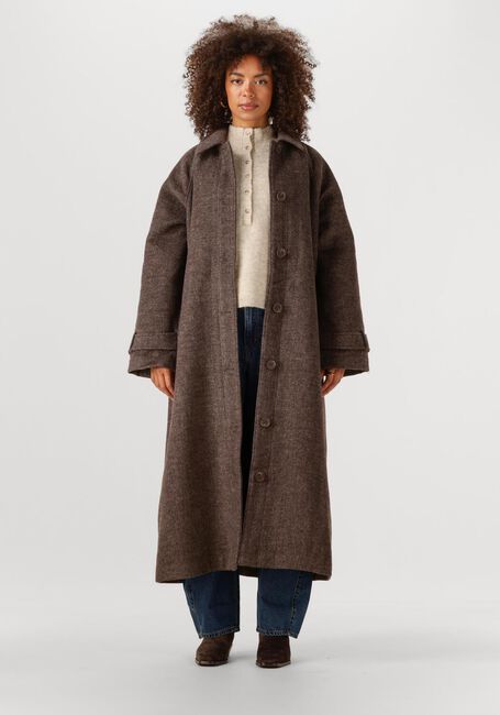 Braune ENVII Mäntel ENSENECA WOOL JACKET 7276 - large