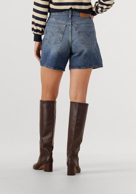Blaue LEVI'S Kurze Hosen HIGH BAGGY SHORT WORN MEMORY SHORT - large