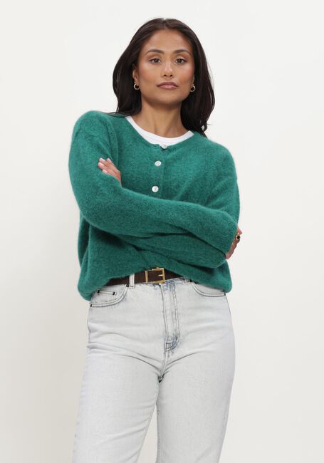 Gr&uuml;ne AMERICAN VINTAGE Strickjacke VITOW - large