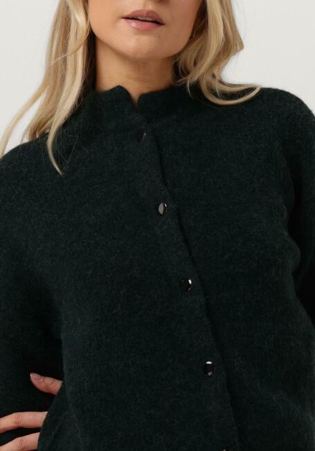 Dunkelgrün GESTUZ Strickjacke ALPHAGZ SHORT CARDIGAN - large