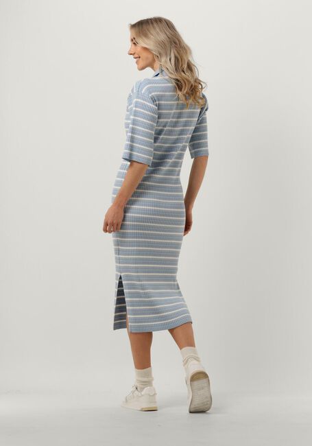 Hellblau ESMÉ STUDIOS Midikleid AURA POLO DRESS KNIT - large