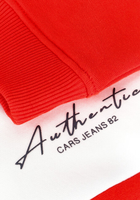 Rote CARS JEANS Sweatshirt KIDS BENOY SW HOOD - large