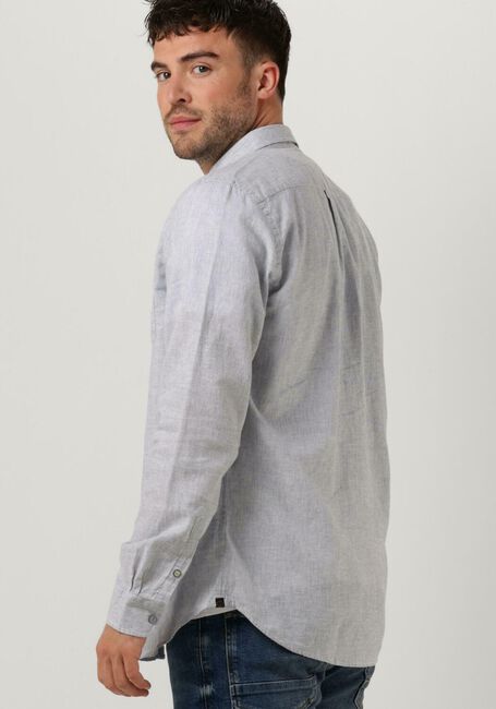 Blaue DSTREZZED Casual-Oberhemd SHIRT LINEN MELANGE - large