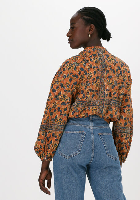 Braune ANTIK BATIK Blusen FANNY BLOUSE - large