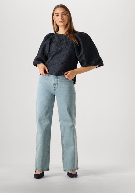 Dunkelblau BY-BAR Blusen ZASU JAQUARD BLOUSE - large