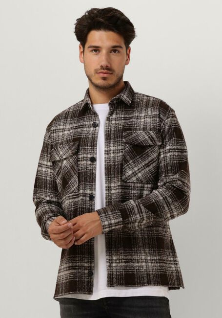 Braune GENTILUOMO Overshirt S8260-982 - large