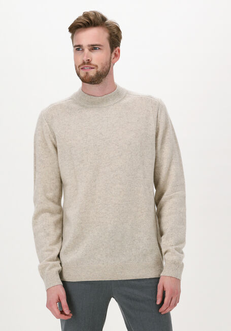 Sand ANERKJENDT Pullover AKRICO LAMBSWOOL KNIT - large