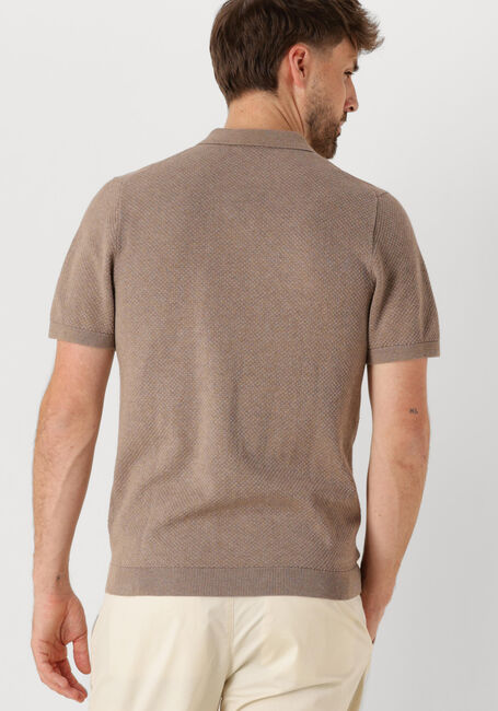 Braune DRYKORN Polo-Shirt TRITON 420187 - large