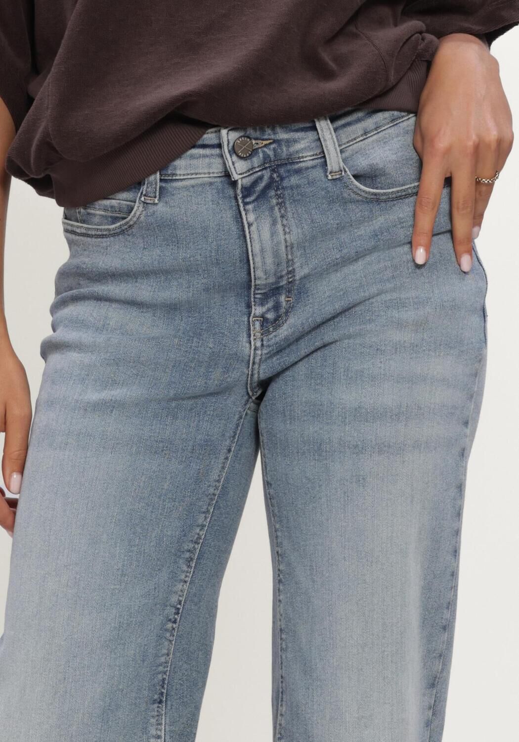 Hellblau MAC Straight leg jeans 0358L AUTHENTIC MEGA FLEX - large