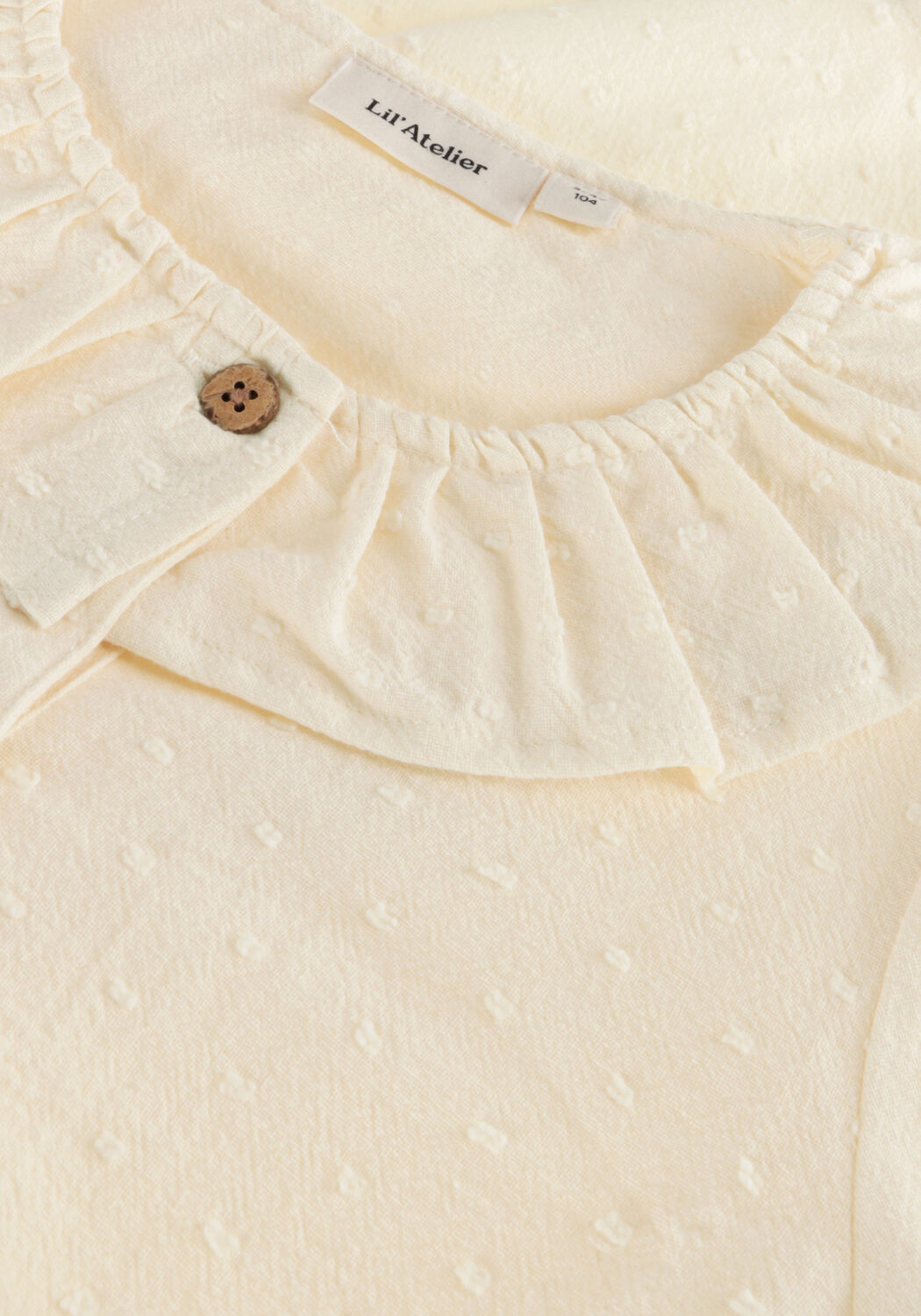 Ecru LIL' ATELIER Blusen NMFDALLAS LOOSE SHIRT - large