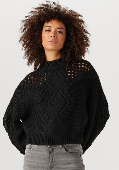 Schwarze LIU JO Pullover MAGLIA CHIUSA - large