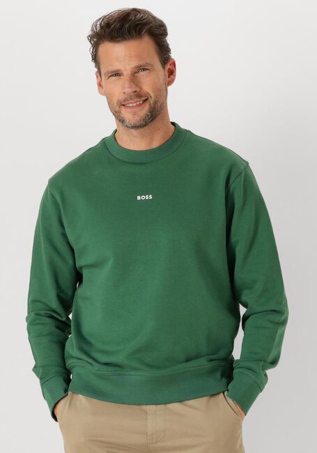 Grüne BOSS ORANGE Sweatshirt WESMALLCREW 10244192 01 - large