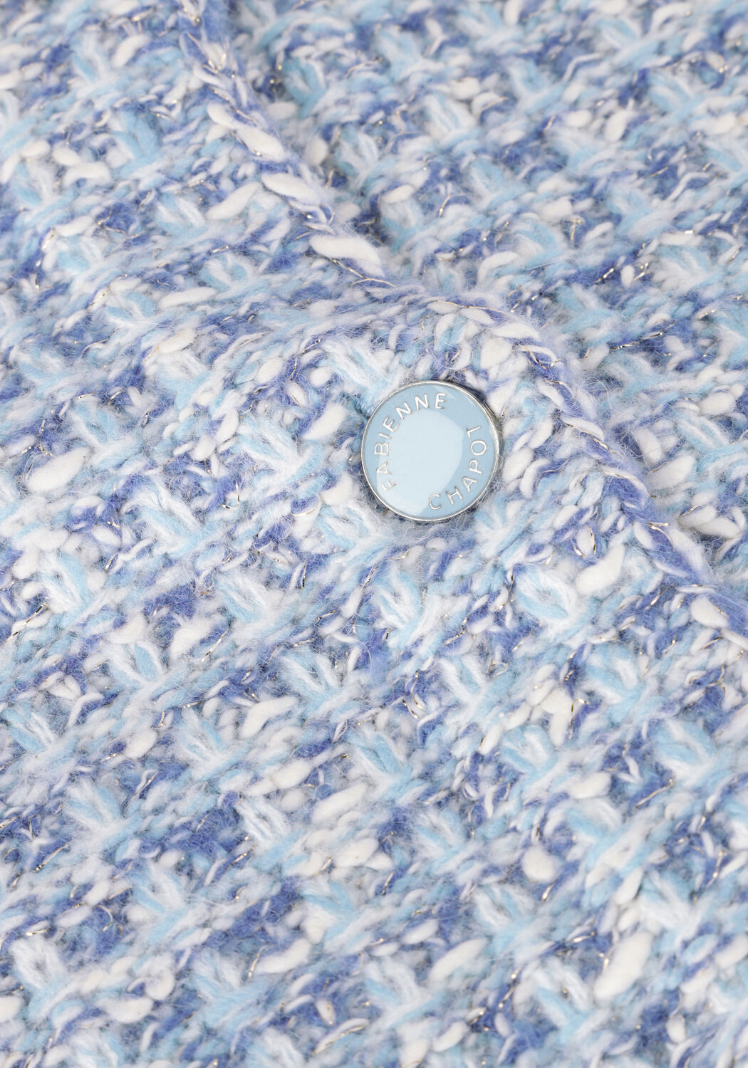 Blaue FABIENNE CHAPOT Strickjacke JOSH CARDIGAN - large