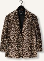Braune ALIX THE LABEL Blazer LADIES WOVEN LEOPARD BLAZER Braune ALIX THE LABEL Blazer LADIES WOVEN LEOPARD BLAZER - medium