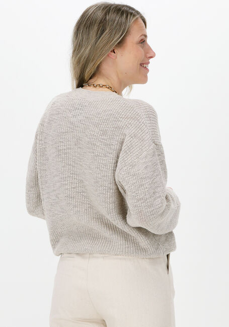 Beige ANOTHER LABEL Pullover SVEA KNITTED PULL - large