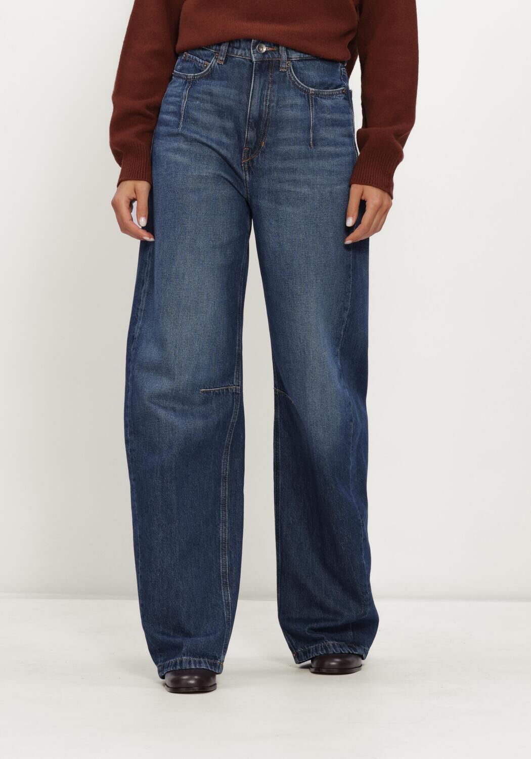 Blaue DRYKORN Barrel jeans LIABLE - large