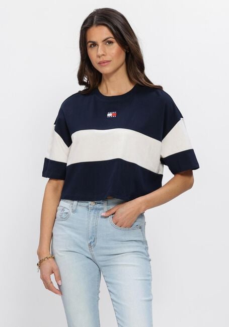 Mehrfarbige/Bunte TOMMY JEANS T-shirt TJW CBLK BADGE TEE - large