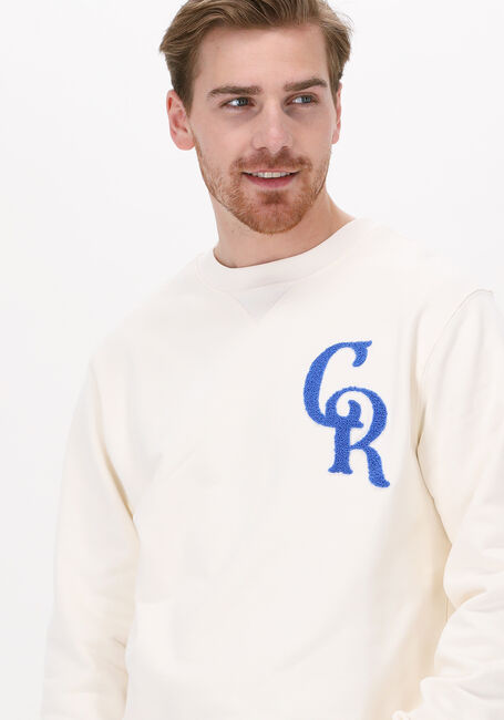 Beige COLOURFUL REBEL Sweatshirt CR CHEST PATCH BASIC SWEAT - large