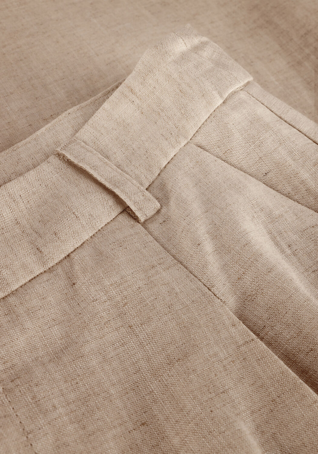 Sand GESTUZ Hose LIZAGZ LINEN HW PANTS - large