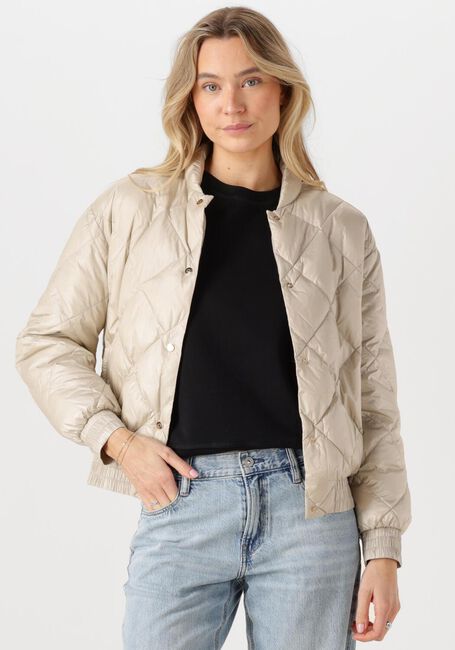 Beige DEBLON SPORTS Wattierte Jack SCARLET - large