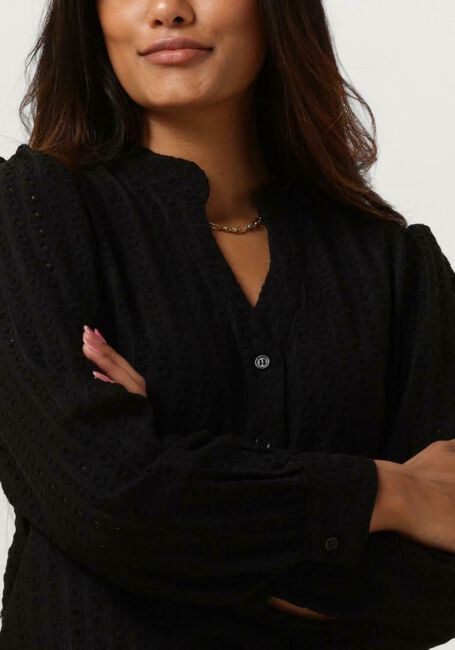 Schwarze OBJECT Blusen OBJFEODORA MARIKA NEW SHIRT E AW FAIR 23 - large