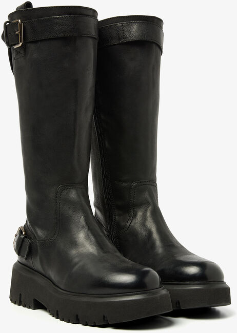 Schwarze VIA VAI Hohe Stiefel ZIVA BLAINE - large