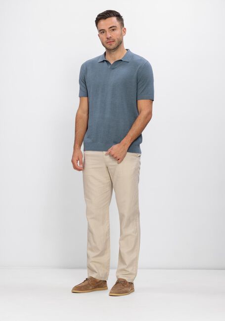 Beige SELECTED MEN Hosen SLH196-STRAIGHT MILES LINEN  BLEND PANT - large