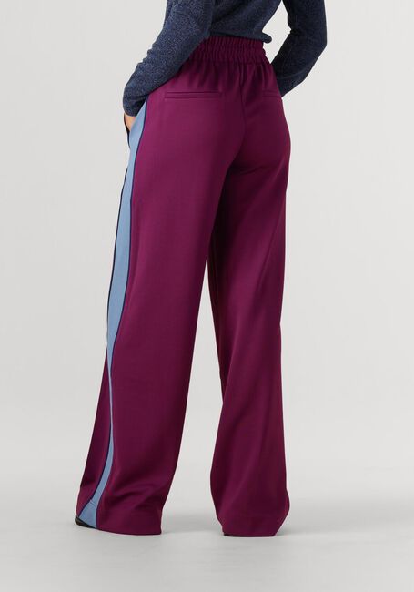 Lilane POM AMSTERDAM Weite Hose PANTS - COLOURBLOCK PLUM - large