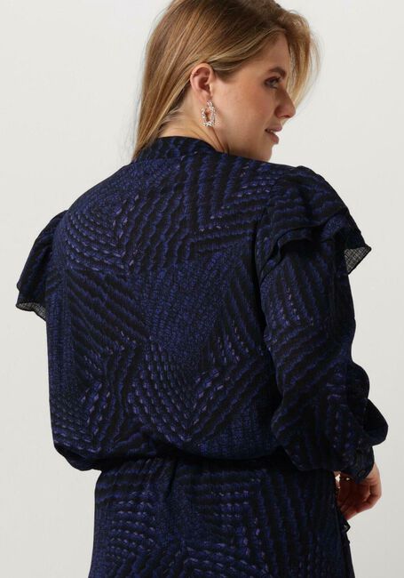 Dunkelblau ALIX THE LABEL Blusen GRAPHIC RAFFLE BLOUSE - large