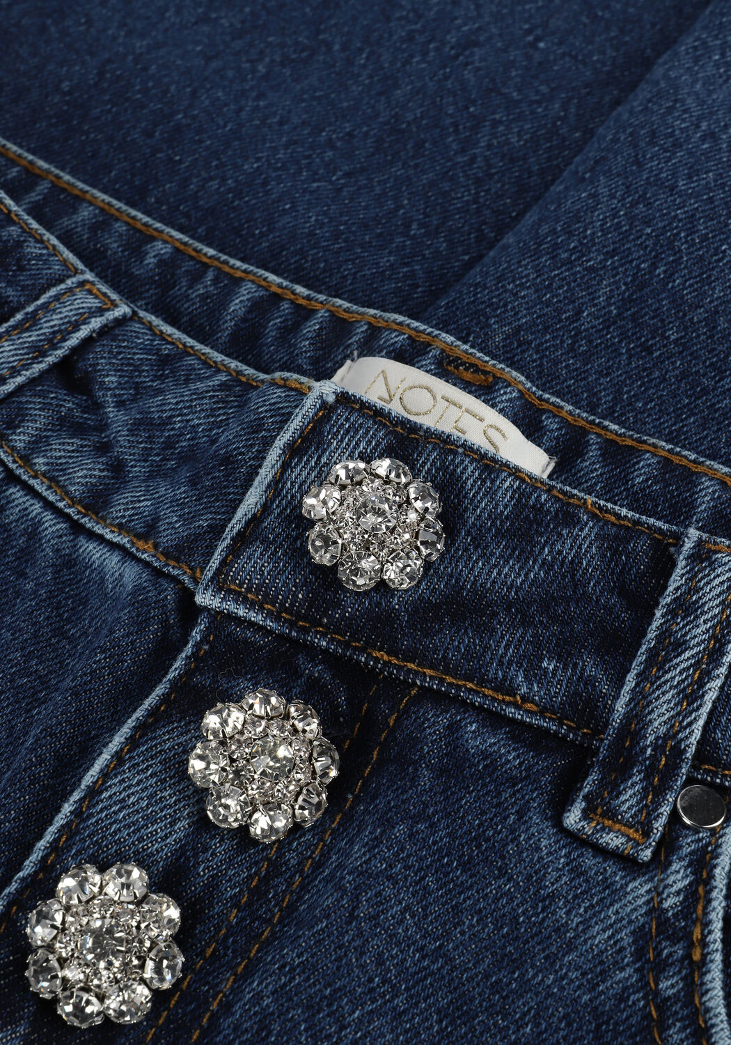 Blaue NOTES DU NORD Straight leg jeans BLAIR JEANS - large