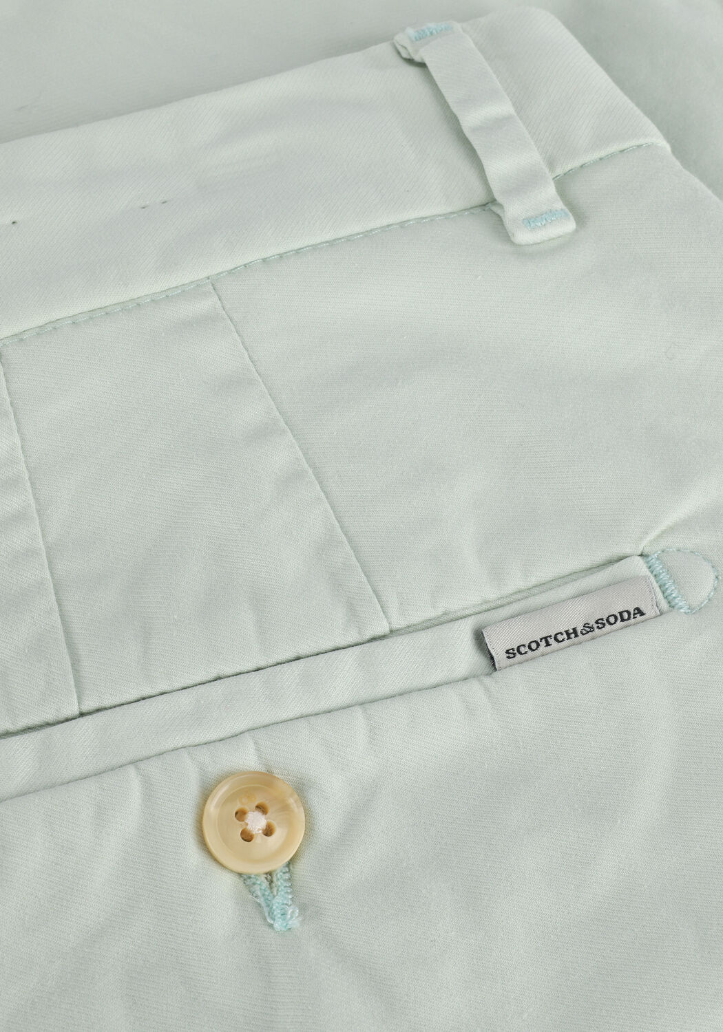 Minze SCOTCH & SODA Kurze Hose STUART GARMENT-DYED PIMA COTTON-BLEND SHORT - large