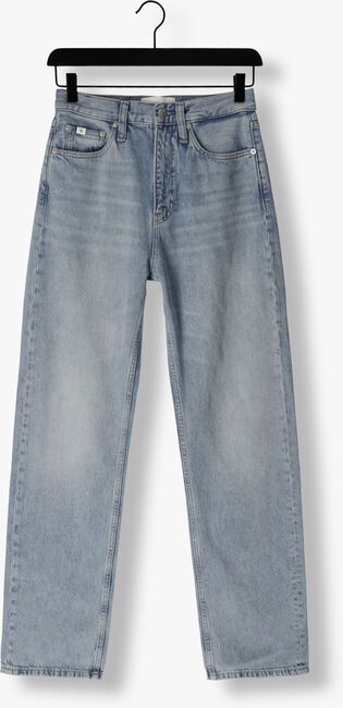Blaue CALVIN KLEIN Straight leg jeans HIGH RISE STRAIGHT - large