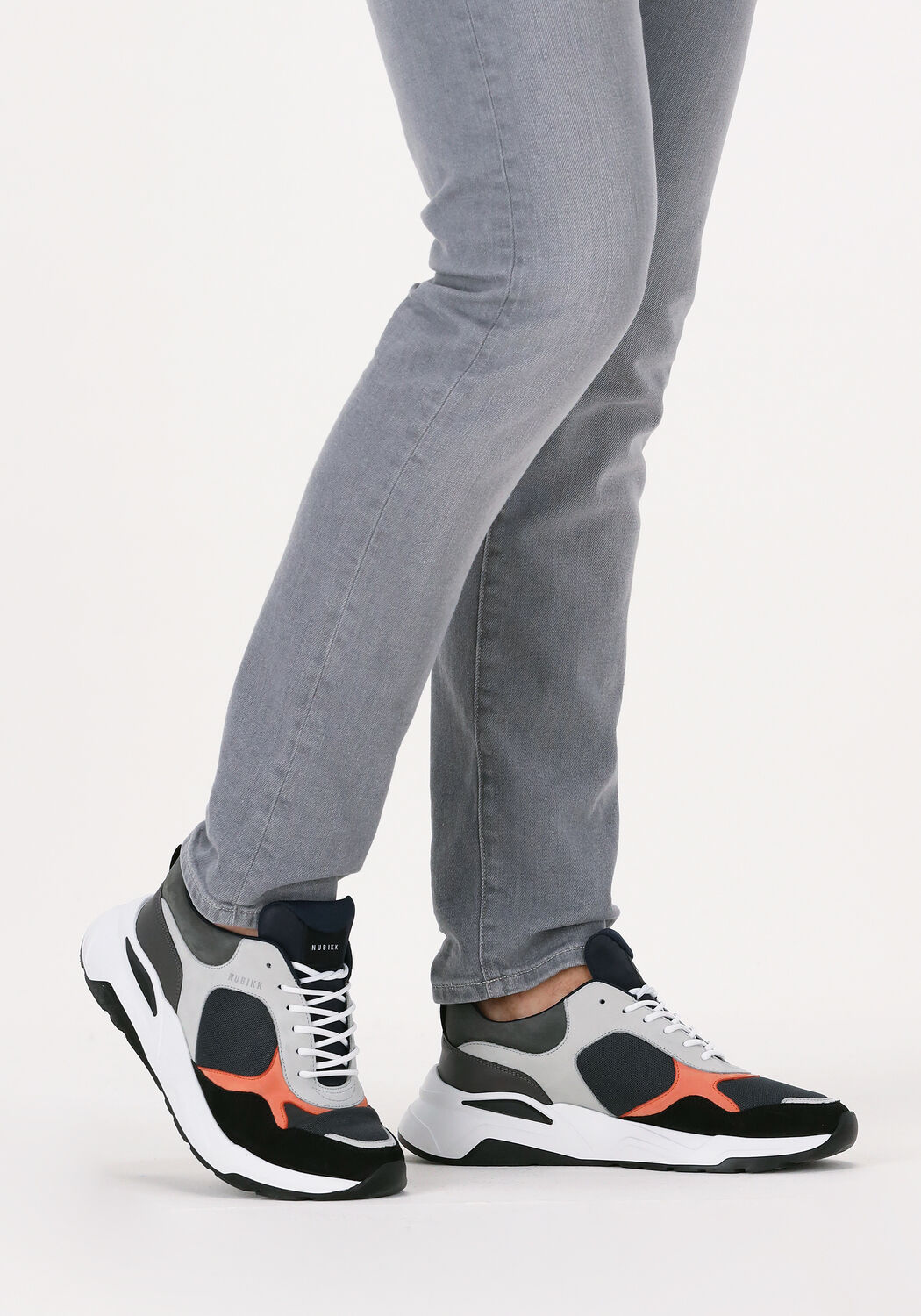 Graue NUBIKK Sneaker Low DUSK MARINE - large