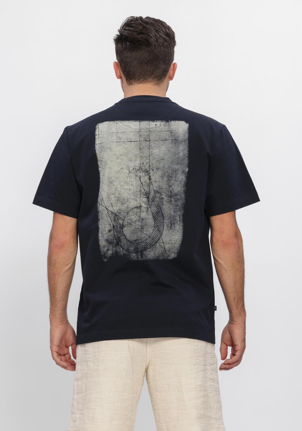 Dunkelblau BUTCHER OF BLUE T-shirt ARMY CYAN LOOSE TEE - large