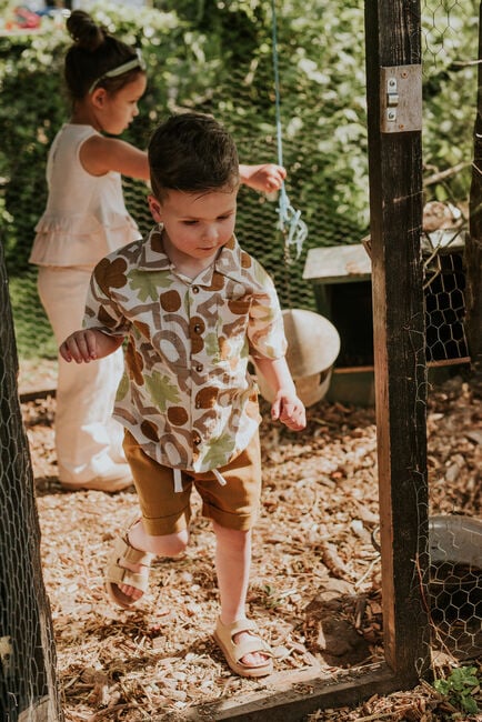 Braune KOKO NOKO Kurze Hose N58801 - large