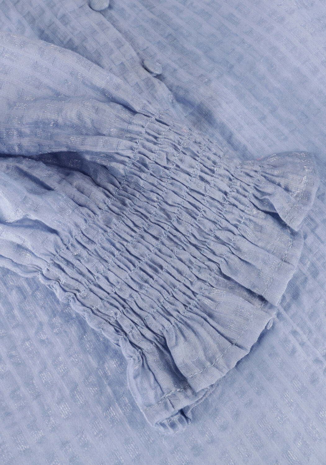 Hellblau CO'COUTURE Blusen CHARLIECC FRILL SS SHIRT - large