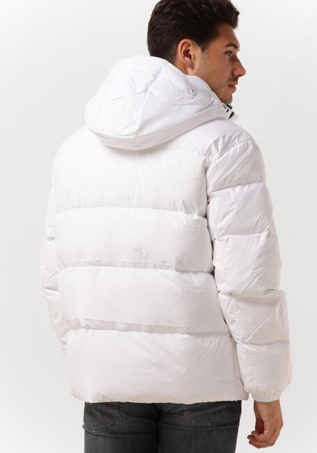 Weiße TOMMY JEANS Wattierte Jack TJM ESSENTIAL DOWN JACKET - large