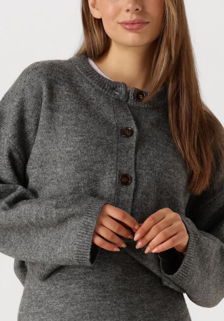 Graue EDITED Strickjacke KONNY CARDIGAN - large
